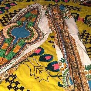 African dashiki pant set